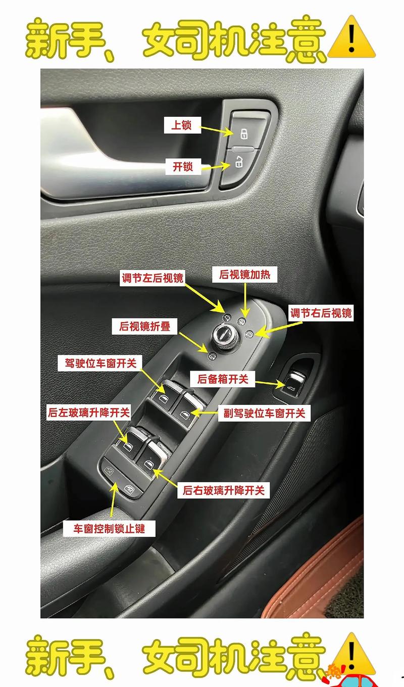 新手女司機必知 汽車內(nèi)飾件操作指南
